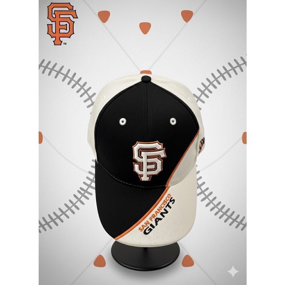 Vintage San Francisco Giants Embroidered Logo Adjustable Baseball Cap Hat OS